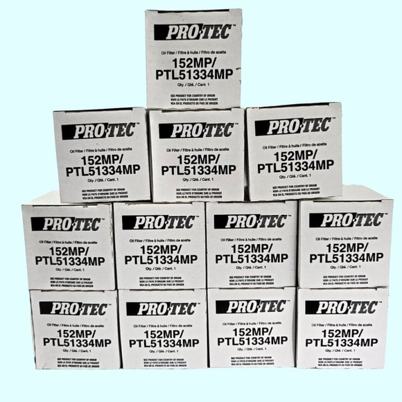 12 Pack PRO-TEC by WIX  Spin-On Lube Filter- PTL51334MP / 152MP - Picture 1 of 9